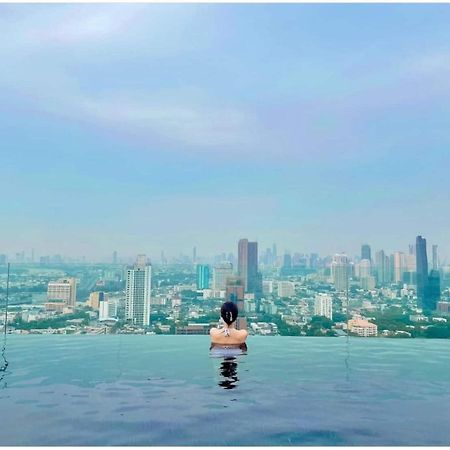 2 Bedroom Luxury Apartment 3 Min Walk From Bts Ekkamai Bangkok Esterno foto