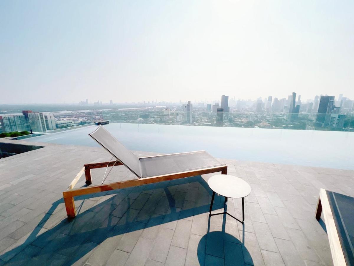 2 Bedroom Luxury Apartment 3 Min Walk From Bts Ekkamai Bangkok Esterno foto