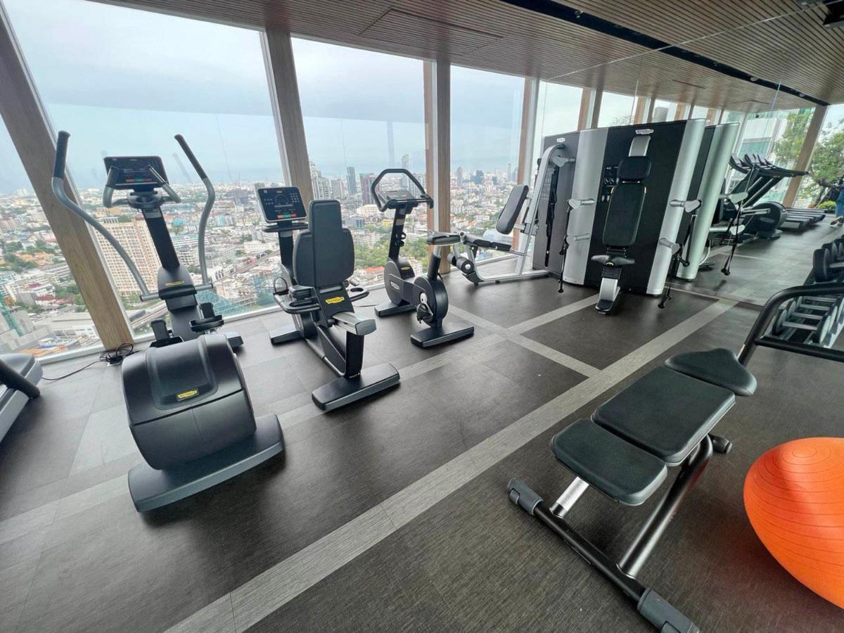 2 Bedroom Luxury Apartment 3 Min Walk From Bts Ekkamai Bangkok Esterno foto