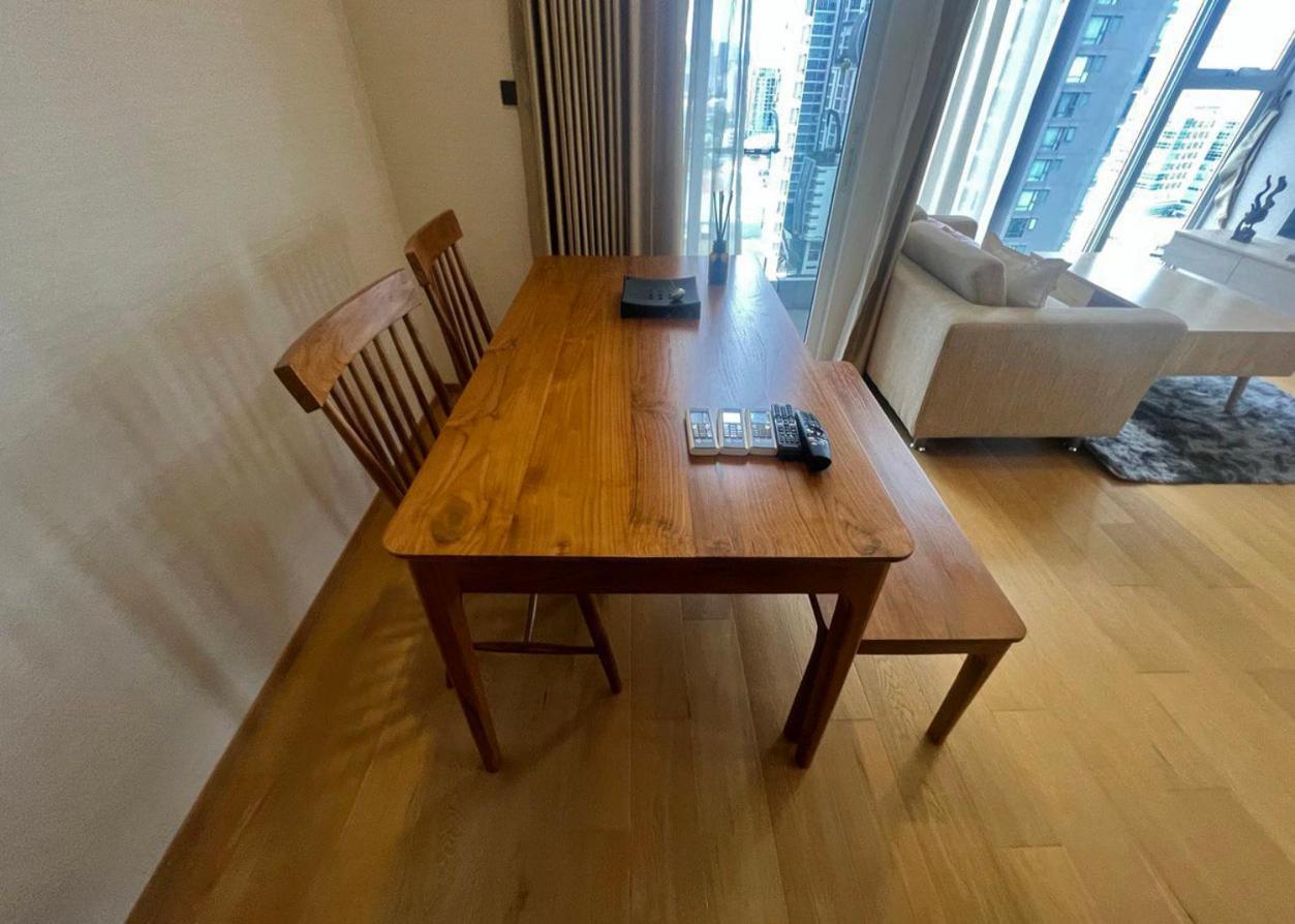 2 Bedroom Luxury Apartment 3 Min Walk From Bts Ekkamai Bangkok Esterno foto